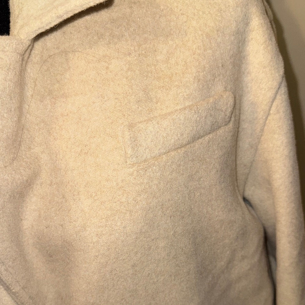 Elegant Women's Tan Trench Coat - Picture 3 of 14
